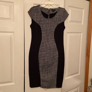 Women’s Black and White Dress